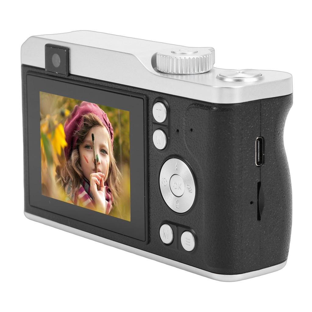 CCD Camera HD Screen 16X Digital Zoom 4K Video Recording Auto Portable Vintage Digital Camera