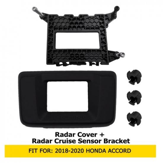 For Honda Accord 2018-22 Distance Sensor Milliwave Radar Cover + Base+3 Clip