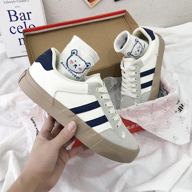

Retro little white shoes women s autumn sports and leisure shoes trendy shoes student board shoes single shoes 35