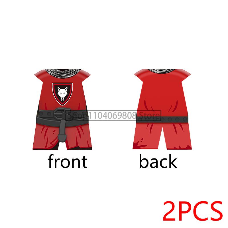 Medieval Castle Soldier Military Accessory Building Blocks Dragon Black Eagle Knight Figures Shield Spear Armor Army Bricks Toy