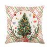 New Christmas Gingerbread Man Candy Decorative Pillow Cover Home Living Room Holiday Party Pillow Cover