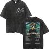 Vintage Washed Luke Combs Tour  Print Tshirt Men Women Summer Casual Fashion Tshirts High Quality Cotton Oversized T Shirt