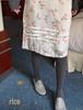 2026 Spring Lace-Up Pleated Polka Dot Skirt with Elastic Waist - Women's Korean Style