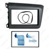 Honda Civic 2011-2013 Double Din Stereo Frame Panel for Left Hand Drive