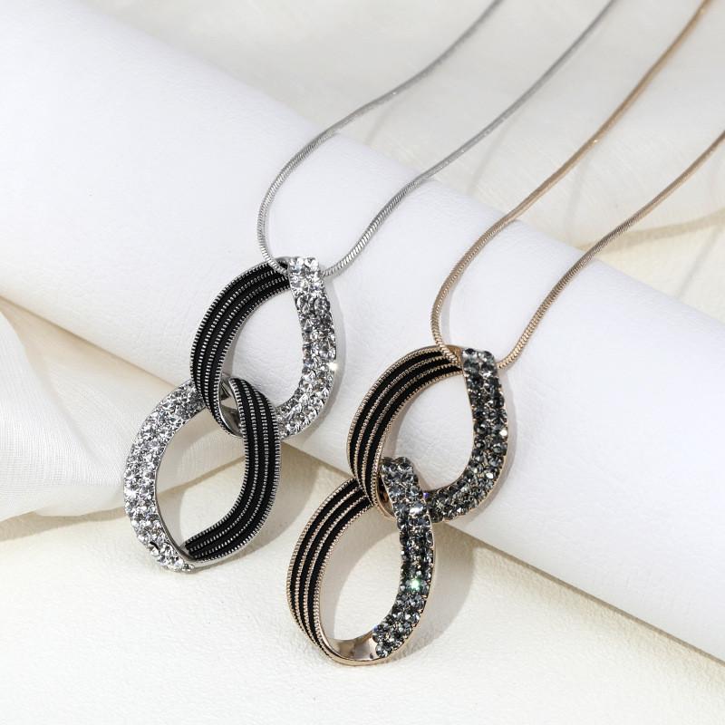 Long Pendant Stunning Necklace For Women With Elegant Geometric Design Ideal For Special Occasions And Gifts