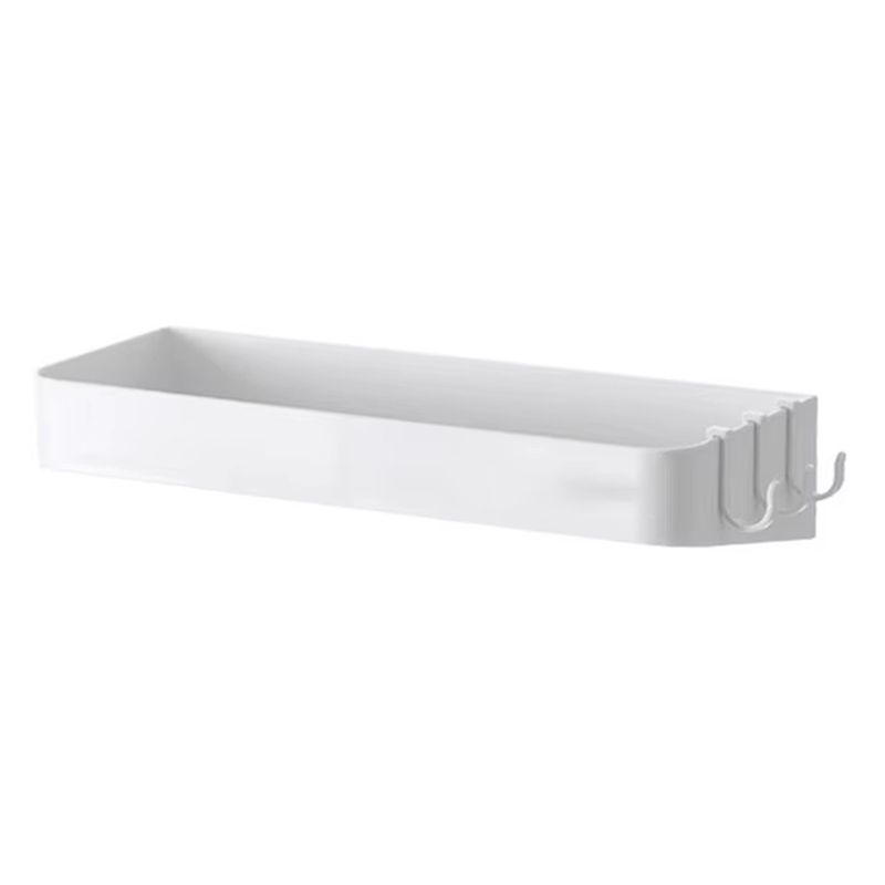 

AEE2-Self-Adhesive Bathroom Storage Rack For Shampoo, Body Wash, And Cosmetics - Wall-Mounted Organizer Shelf