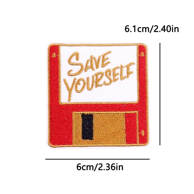 Tactical Morale Patch Embroidery Iron On Motivational Quote For Backpack Gear Metal Style Military Sewing Embroidered Design