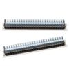 2PCS 660V 15A Wire Barrier Block Rail Type Wiring Terminal Bar Universal for Distribution System