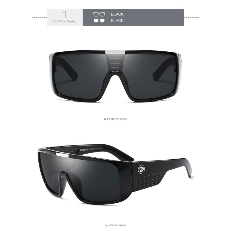 Retro Frame Reflective Coating UV400 Big Wide Leg Sports Sunglasses