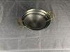 201 Stainless Steel Non-stick Small Hot Pot with Alcohol Stove, Induction Cooker Compatible, Double Ear Design