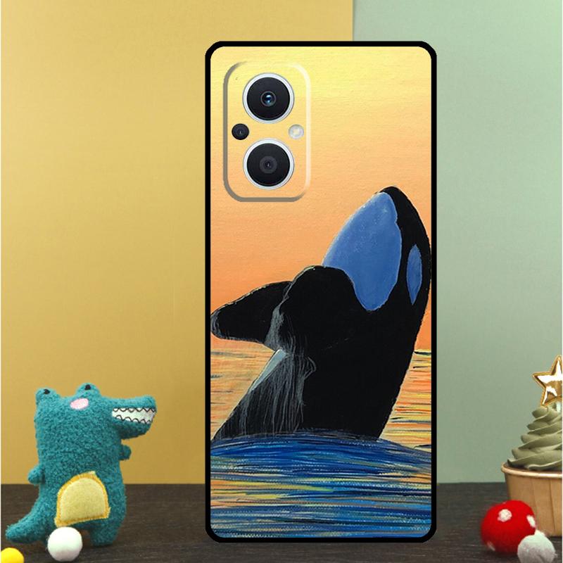 

Чехол Косатка для OPPO Reno 15 Pro 15F 10 11 12 13 13F 14 14F 8 7 Lite 8T OPPO Find X9 X8 X6 Pro OPPO Reno7 Lite