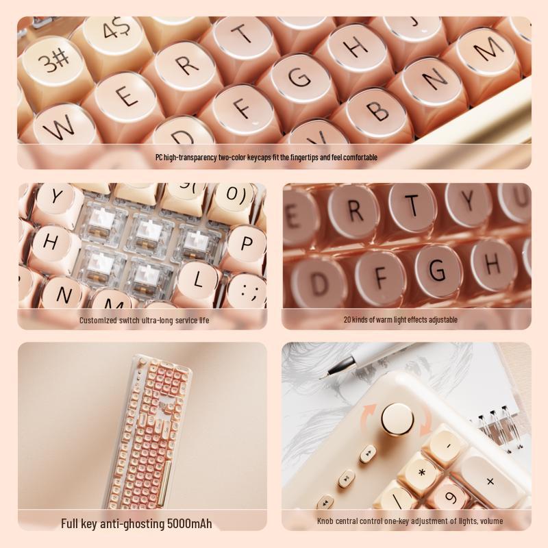 EWEADN M104 Aesthetic Mechanical Keyboard