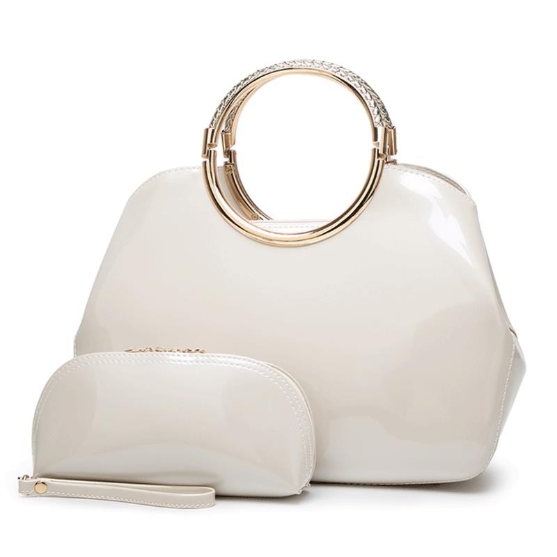 Luxe Designertas voor Dames Hoge Kwaliteit Schouder Messenger Tas Mode Crossbody Tas white