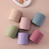 Color Kids 1PCS Food Grade Silicone Baby Training Cup BPA Free Infant Self Feeding Drinking Beginner Open Mouth Design Cup
