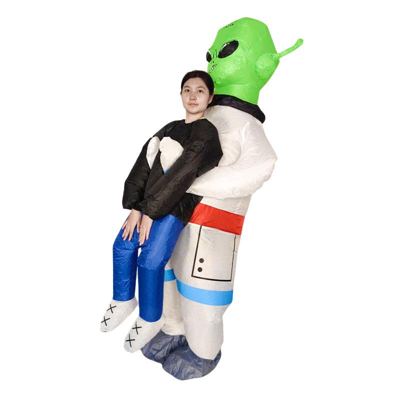 Costume gonfiabile da alieno per Halloween e scherzi Cosplay