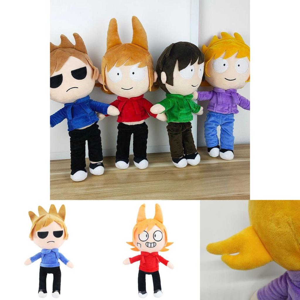 Youtube New Exclusive Tom Eddsworld Tord Anime Plush Doll With Soft Touch Cotton