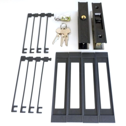 West Sliding Door Lock 324-S1805-BT Bronze