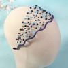 Handmade Sparkling Rhinestone Tiara Wedding Headpieces Bride Hair Bands  Headdress