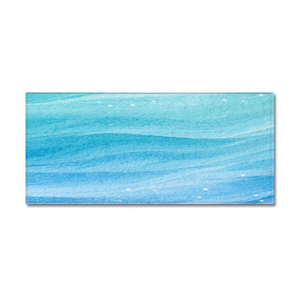 Kitchen Strip Gradual Change Floor Mat Doormat Carpet Floor Mat