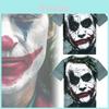 Trendy Joker 3d Print T-shirt Short Sleeve Loose Fit Round Neck Tee Polyester