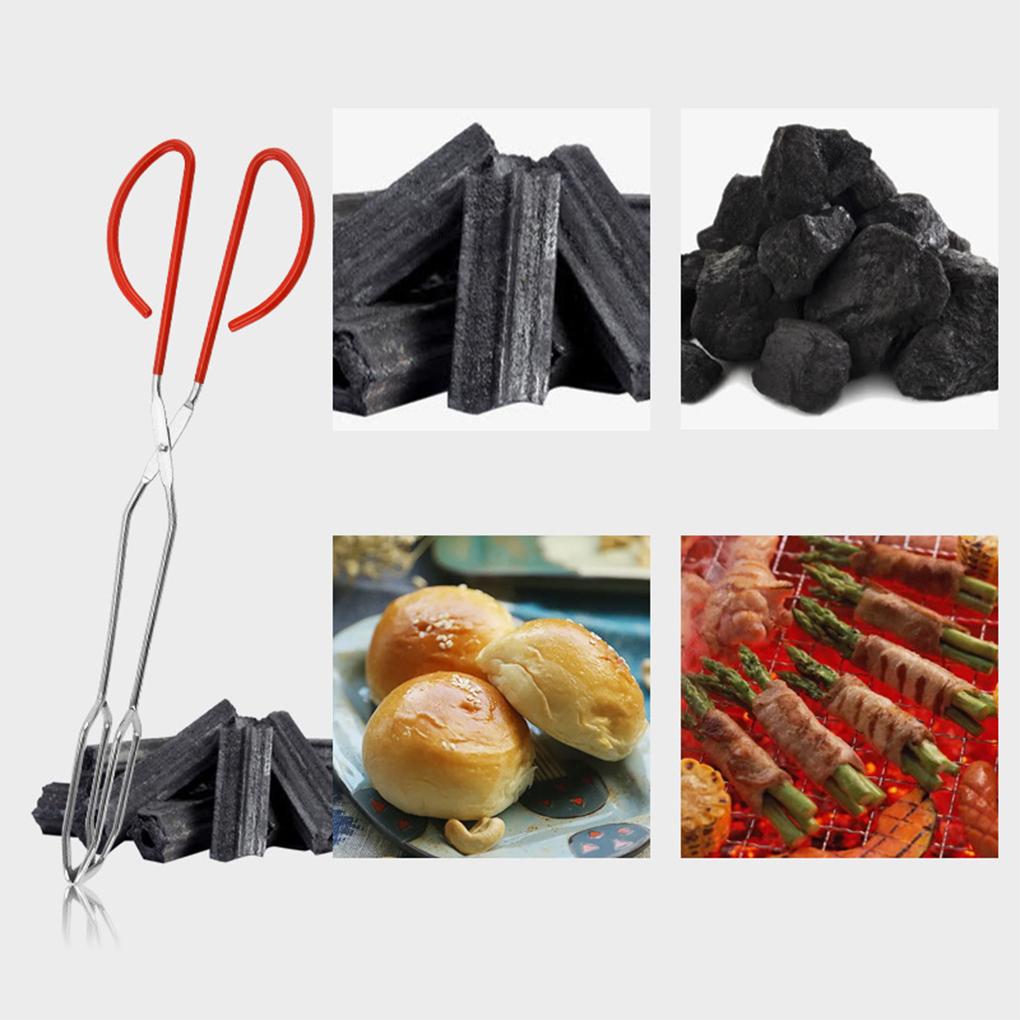 Food Clip Kitchen Tweezer Stainless Steel Long-lasting Multipurpose Non-stick Barbecue Accessories Chief Tongs