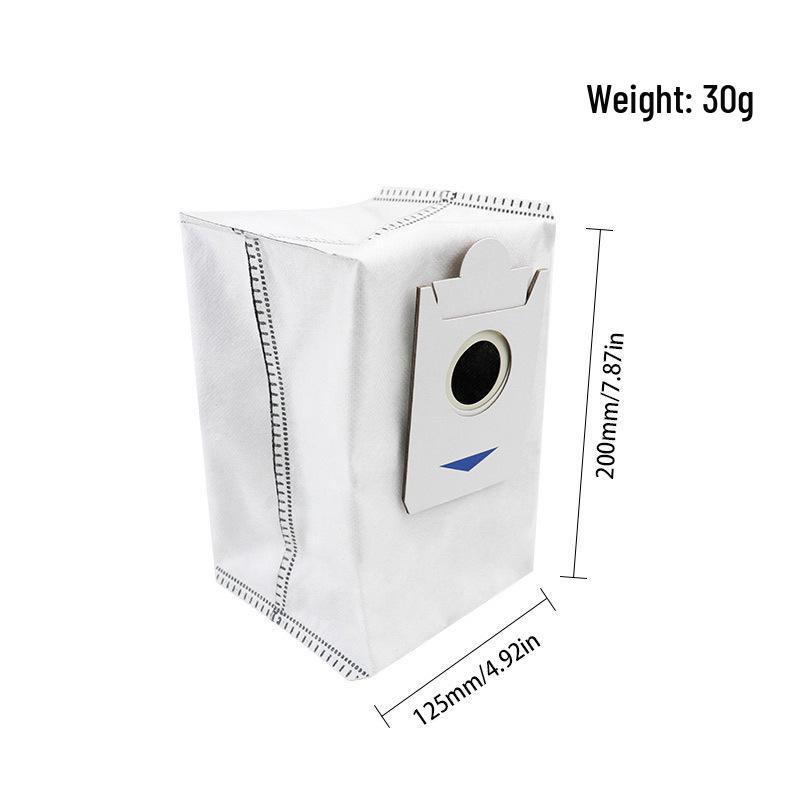 Ecovacs X2S Robot Vacuum Replacement Kit: Filters, Mop, Roller Brush, Dust Bag for X3Pro.