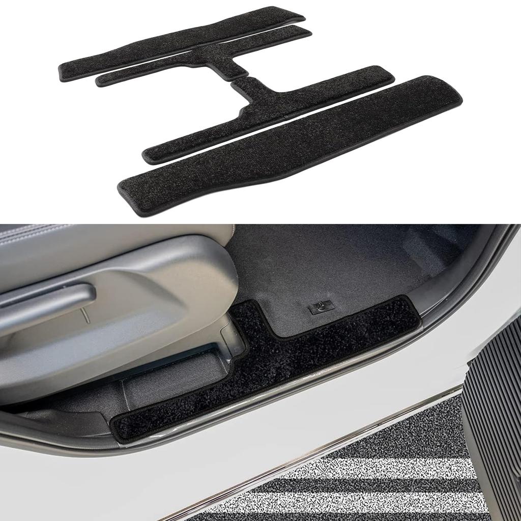 Fucaten Kompatibilní s Honda New Step Wagon RP Series 2022 Koberce do stupaček Vstupní rohož Vzhled auta 4dílná sada (Květen - Současnost) (Podložka pod schody)