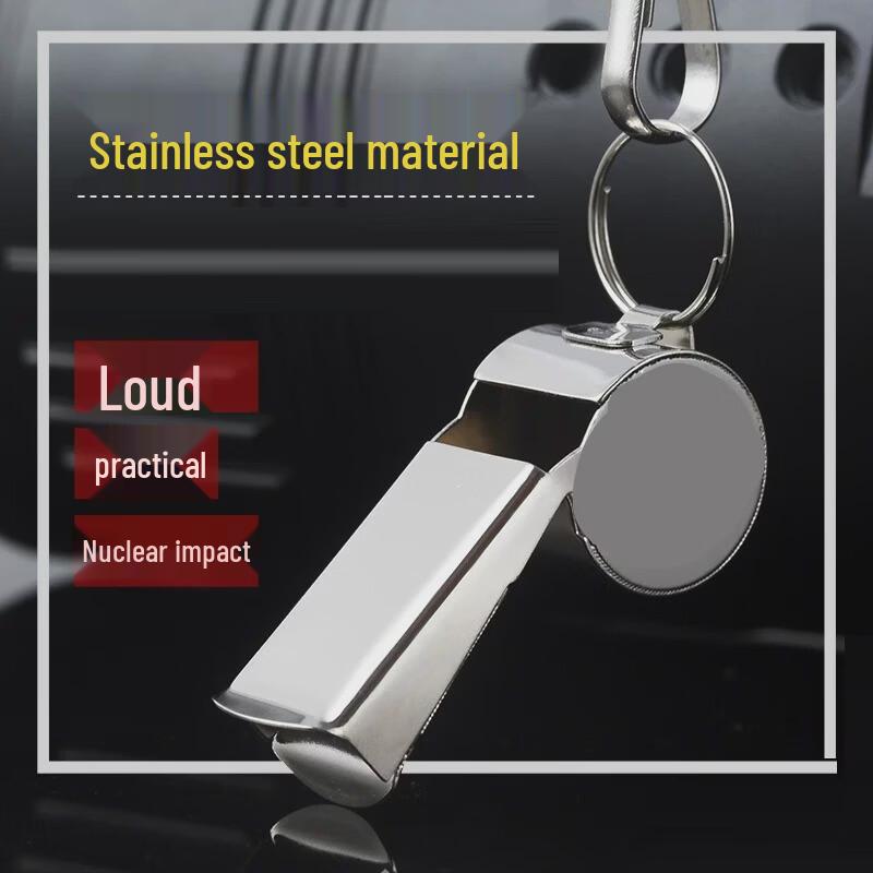 High-Volume Metal Sport Training Whistle