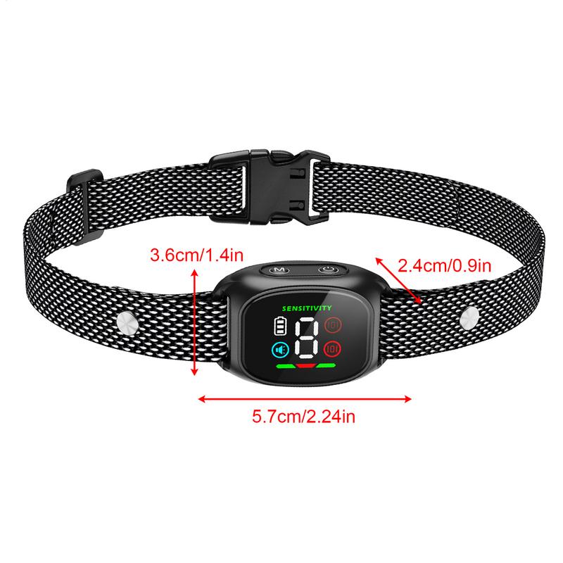 Dog Bark Collar Dog Bark Collar for Large Medium doggy Waterproof Training Device with Beep Vibration Pet Supplies for small