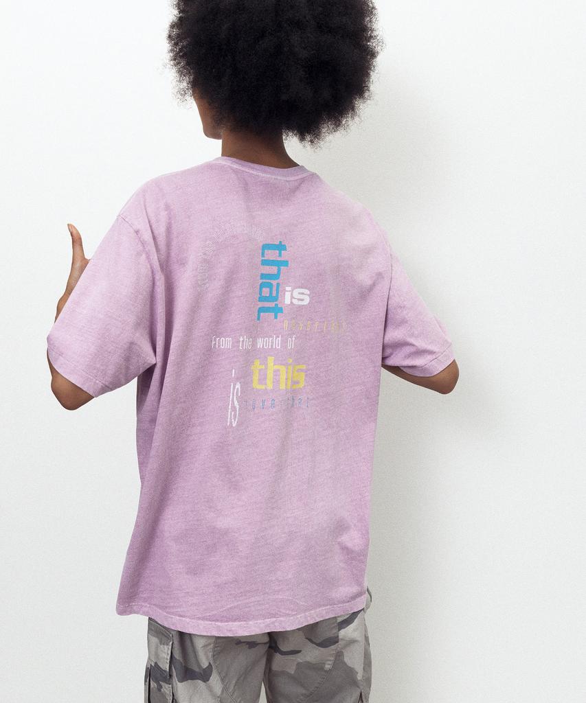 THISISNEVERTHAT From The World Tee Plum