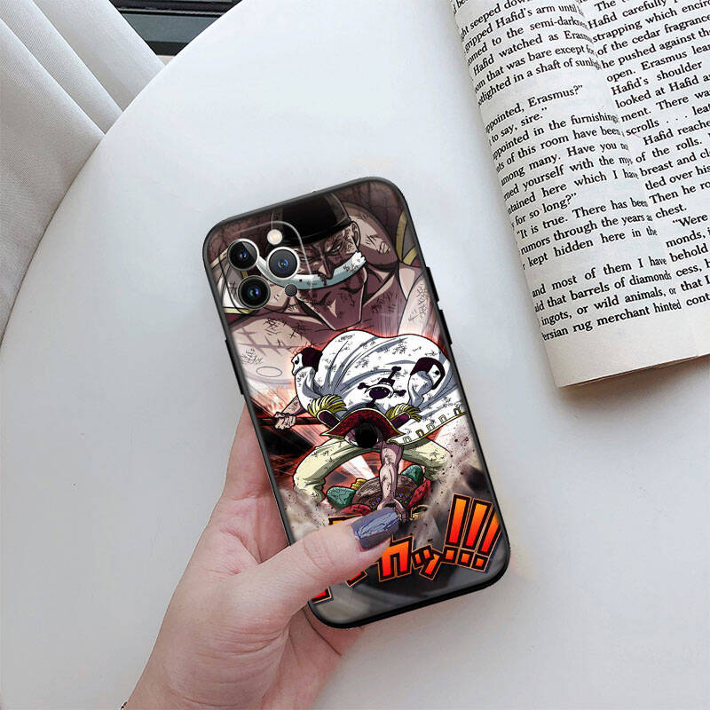 MH115 One Piece Edward Newgate Phone Shell Case for iPhone 7 8 11 12 13 14 15 16 17 16E XS Pro Max XR X SE Air