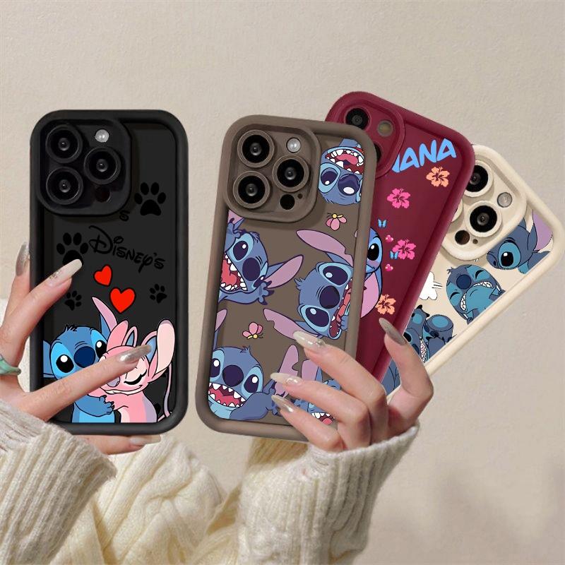 Stitch Angel Love Heart Phone Case For Infinix GT 30 20 10 Pro Tecno Camon 40 30 20 Pro Spark 20 10 Pro 30C 20C Pova 6 7 Cover