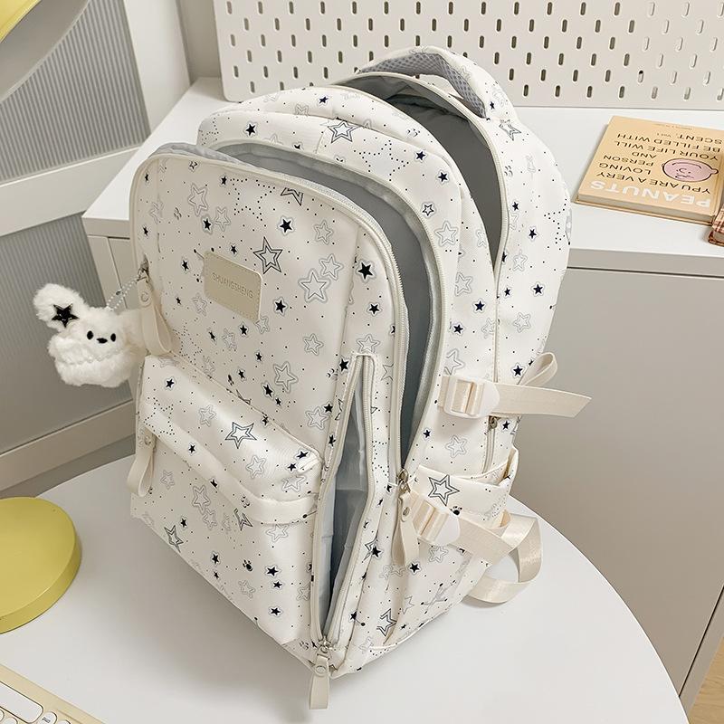 Schultasche College Stil Schultasche Weiblich Mittelschüler Koreanische Edition Große Kapazität High School Schüler Fünfzack Rucksack 1011 Neu