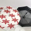1PC snowflake winter Automatic Open/Close Umbrella Compact Folding Umbrella with 8-Rib Shaft lightweight esign, Highquality Fabric1171A