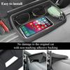 Silicone Dashboard Rear Storage Box Fit For Volkswagen VW ID.3 ID.4 ID.4X ID.6 CROZZ Car Trument Storage Box No Noise
