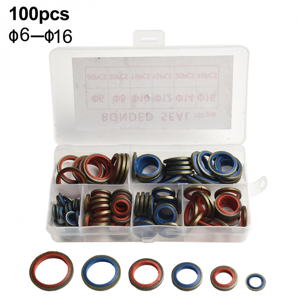 Assorted Kits Sealing Gasket Set Silicone Rubber O-Ring Divided Compartments