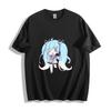 Chibi Anime Girl T - Shirt - Kawaii Starry Design Unisex Tee