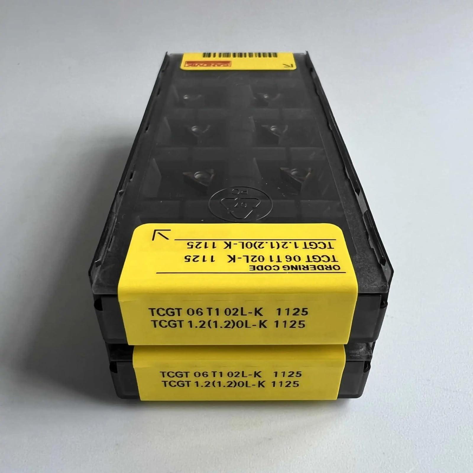 

Original Sandvik / TCGT06T102L-K 1125 / CNC lathe carbide blade 10 PCS