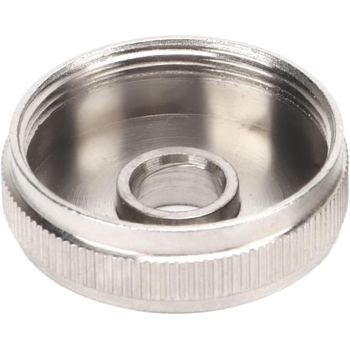 3 Stück Metall-Ventilknöpfe Silberne Schraubkolben für Trompeten-Ersatz