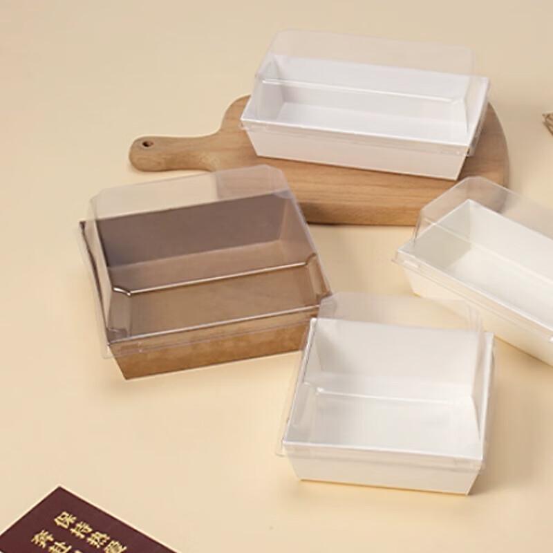 Disposable Square Paper-Plastic Food Packaging Boxes