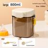 Moisture-Proof Milk Powder Dispenser with Spoon – Strong Seal Outdoor Can for Baby & Toddler Complementary Food