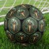 Snake Kingdom Emblem Round Football Size 5 Adult Ball Suitable for Training Matches and Outdoor Team.