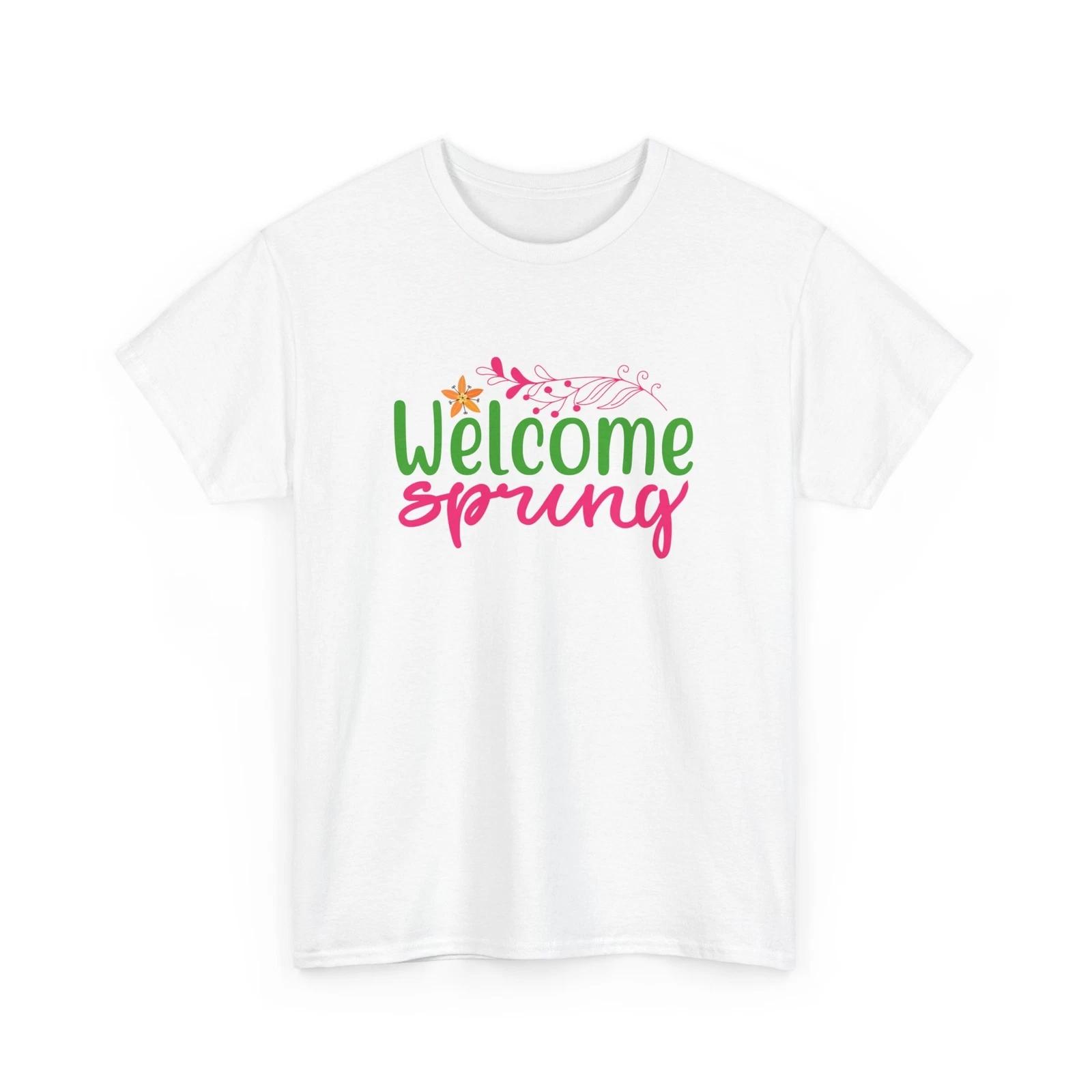 Spring Aesthetic T-Shirt | Welcome Spring | Nature Lover Shirt | Spring Vibes 4XL