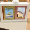 Rotating Photo Frame 3D Printed Photo Carousel Rotate And Turn Pages Photo Holder Desktop Ornament for Displaying Organizing Photos