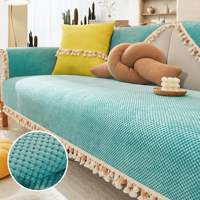 Sofa Cushion All-Season Universal Seat Cushion Sofa Cover 2024 New Simple Modern Cover Towel Cushion