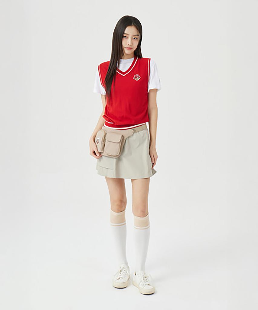 Goldeunbeeo (W) Side Pleated Skirt G5Kcm26201Bex