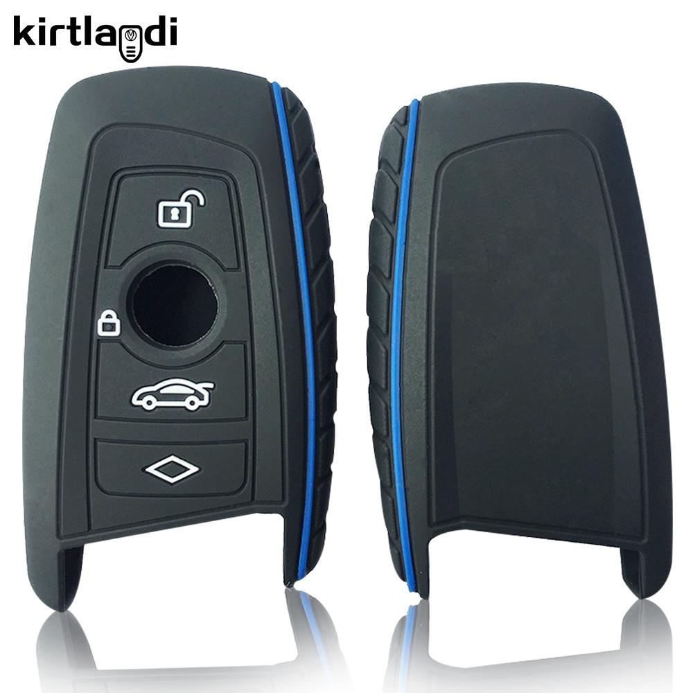 Silicone Remote Cover Key Case Shell for BMW F10 F20 F30 F25 F34 F36 X3 M235i X4 Key Holder Keychain Keyless Protective Skin