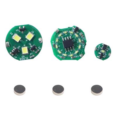 Energy Efficient 3V LED Light Board with Magnetic Switches for Cabinet and Drawer Illumination for Electronic Hobbyists