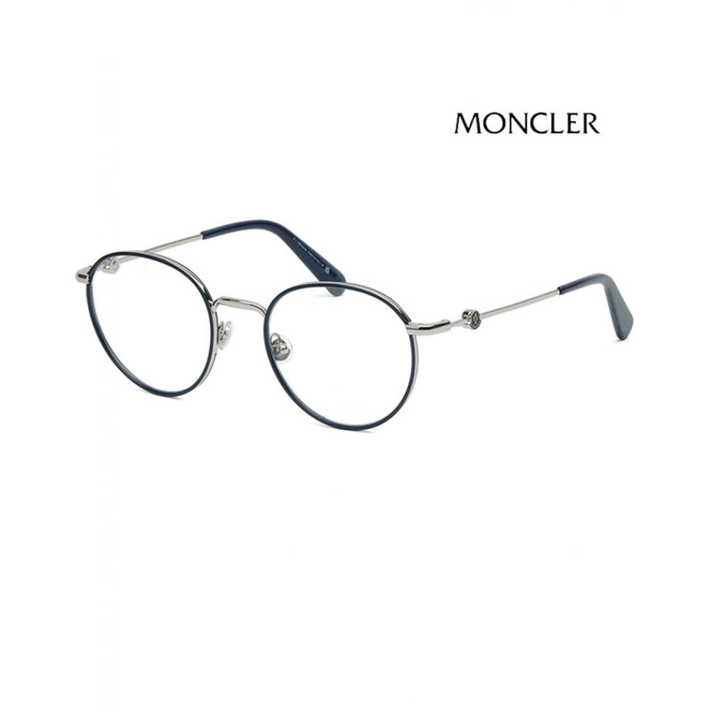 

Оправа для очков Moncler Moncler Ml5135 016 Windsor Rim Metal Frame Lightweight Round Luxury Fashion