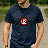Vintage U2 Star Logo Graphic T Shirt Unisex Cotton Short Sleeve Rock Band Music Fans Casual Tee Festival Merch